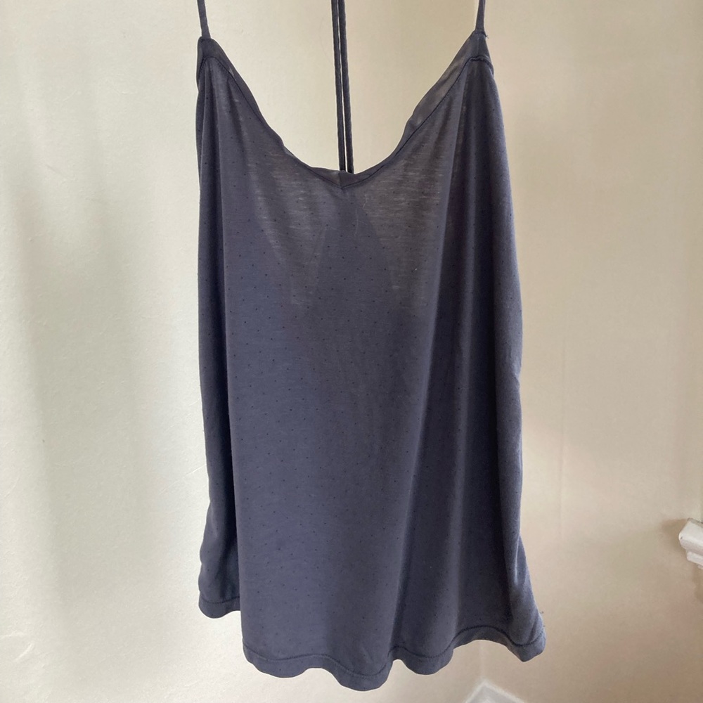 Super comfortable grey workout tank